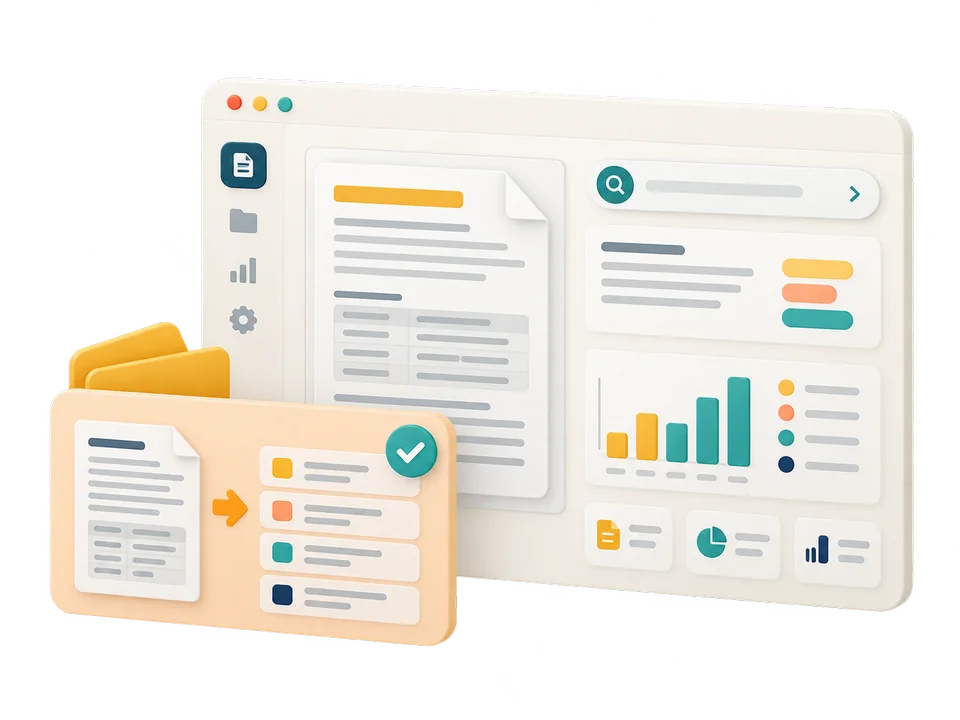 Turning documents and data into usable information