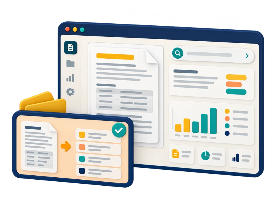 Turning documents and data into usable information